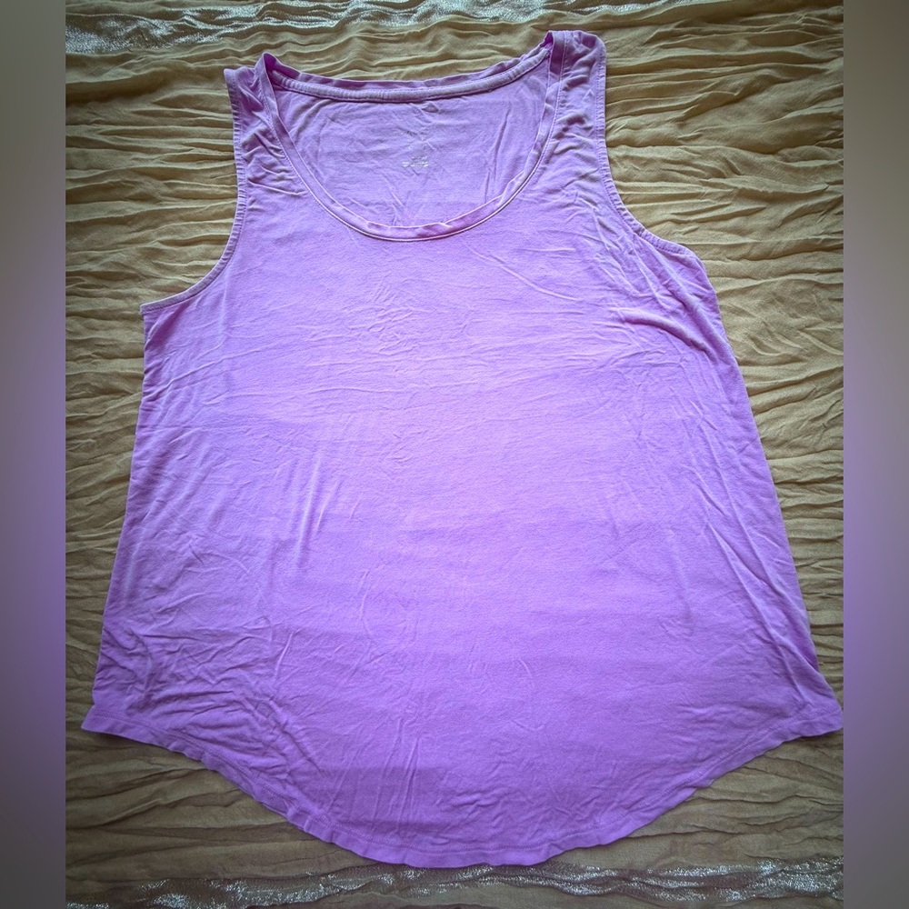 A new day lilac pink tank top